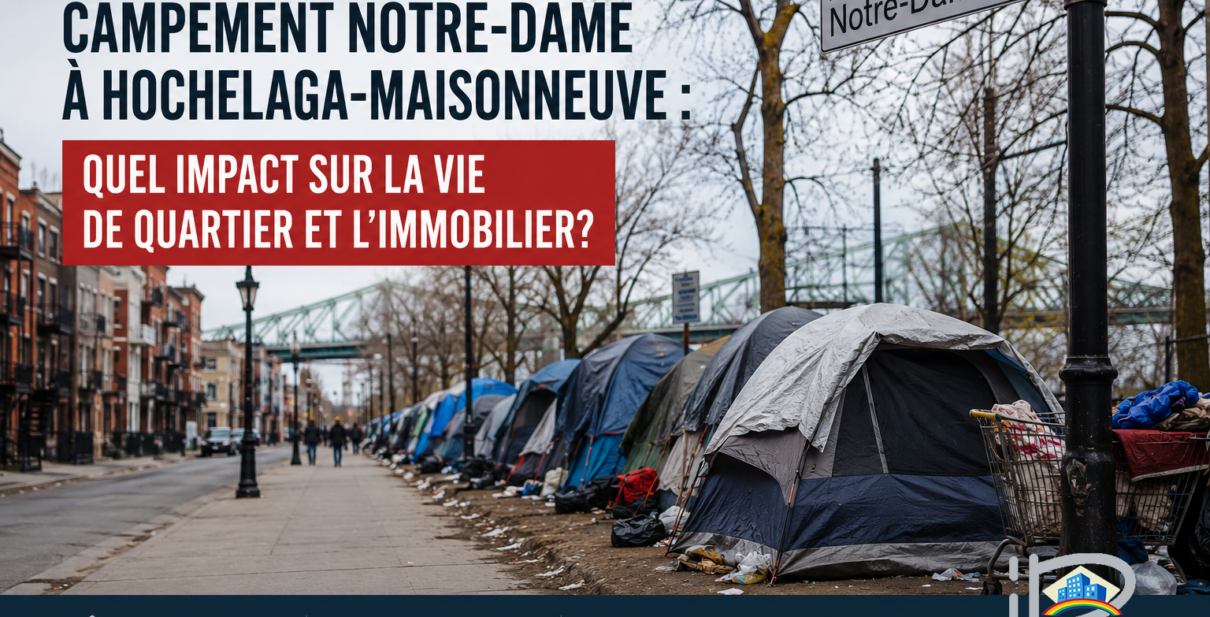 Image illustration Campement Notre Dame Montréal
